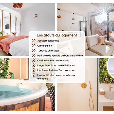 Hermes - Appartement Avec Jacuzzi Scandinave Nyons Extérieur photo